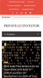 Mobile Screenshot of privateartinvestor.com